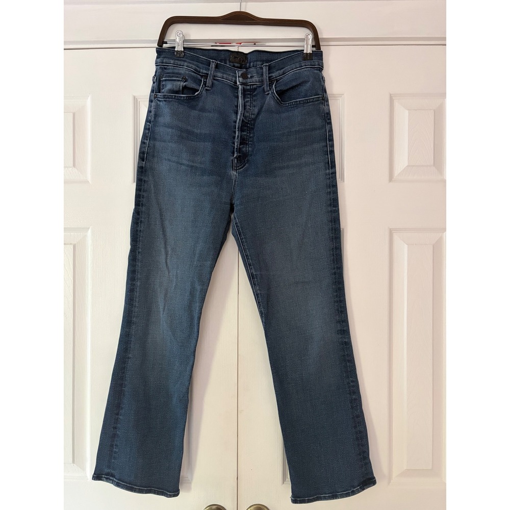 Mother The Tripper Ankle Jeans Catch Me If You Can High Rise Straight Leg 32
